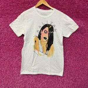 Aaliyah Airbrush Queen of Urban Pop Self-titled Album shirt size small